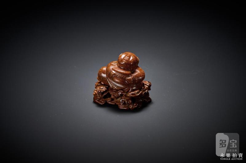 清乾隆 金星玻璃雕童子 - 图6